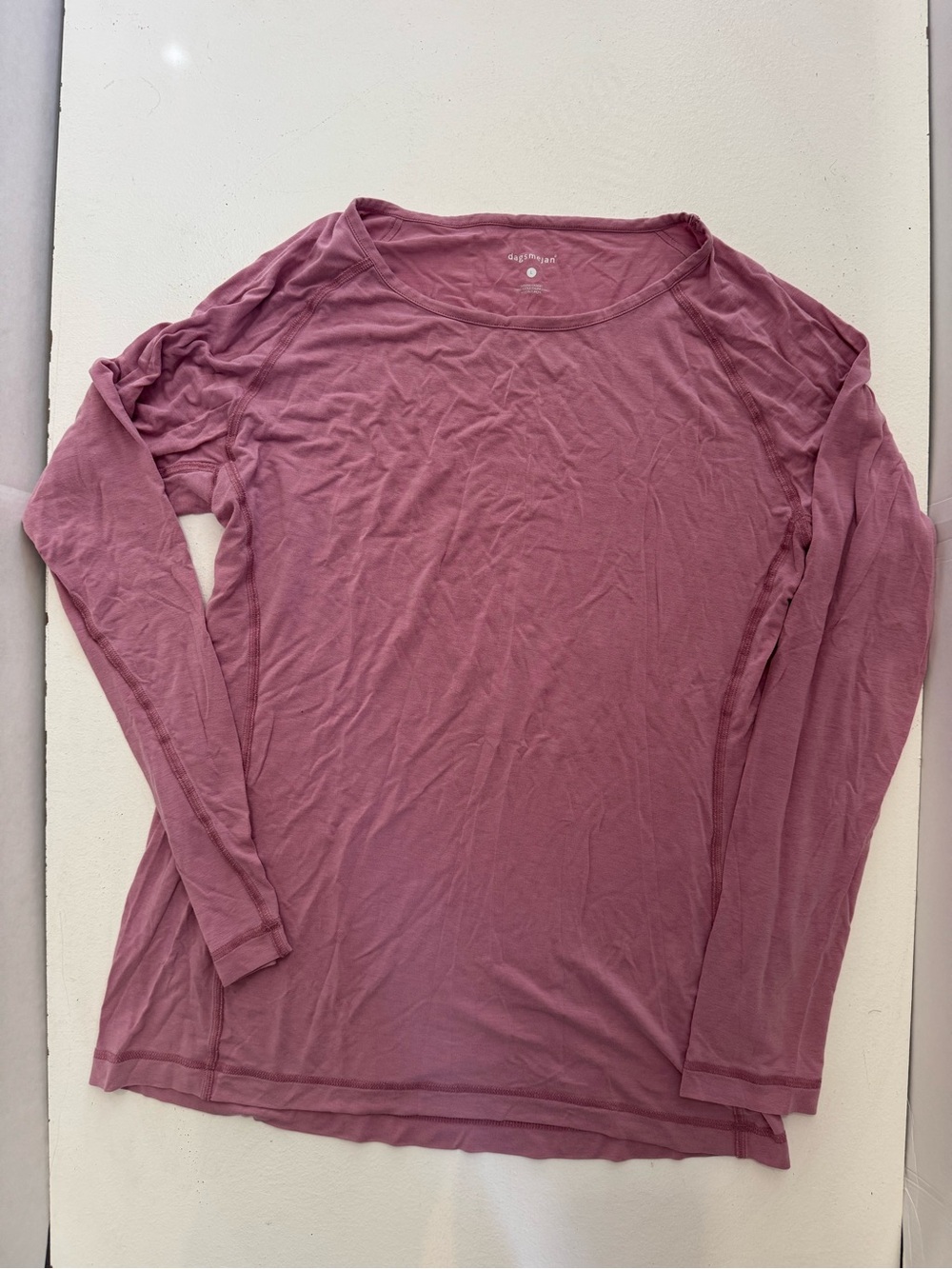 Dagsmejan Sleep Tech Long Sleeve Top pink Large